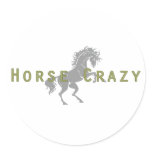 Horse Crazy Sticker