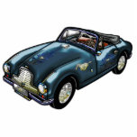 Horse Emblem on Classic Sports Car photo sculptures