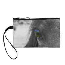 Horse Eye Small Wrist Bag Coin Purses