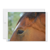 Horse Face invitation