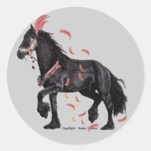 Horse Feathers Stickers