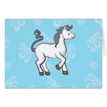 Horse greeting card