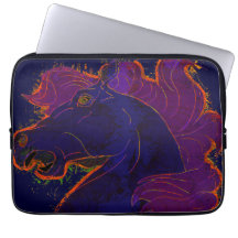 Horse Head, Animal-lover, Horse-lover Artwork Laptop Sleeve
