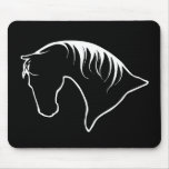 Horse Head Siloquette  MOUSEPAD