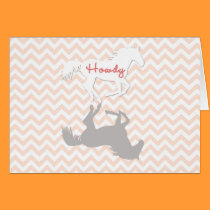 Horse Howdy Card cards