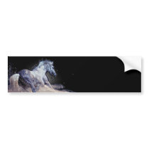 Horse in Action Bumper Sticker
