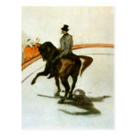 Horse in the Ring by Toulouse-Lautrec Postcards