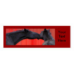 Horse Kiss Customizeables Business Cards