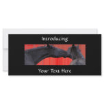 Horse Kiss Customized Rack Card