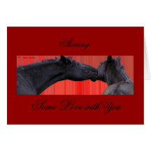 Horse Love Note Card