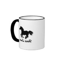 Horse Lover Gold Mug