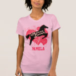 Horse Lover Personalised Pamela Customised Shirt
