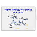 Horse Lover's Birthday Card