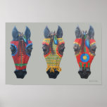 Horse Mask Trio 2 posters