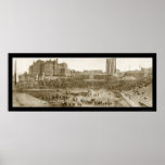 Horse Military Tacoma Photo 1918 Poster