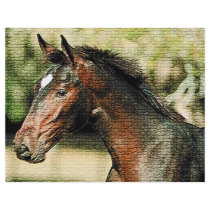 Horse Mosaic Tiles Flyer