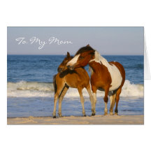 Horse Mum Mother's Day Card
