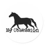 Horse Obsession Sticker