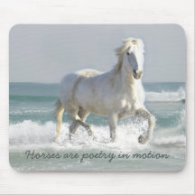 Horse Ocean Beauty  Mousepad