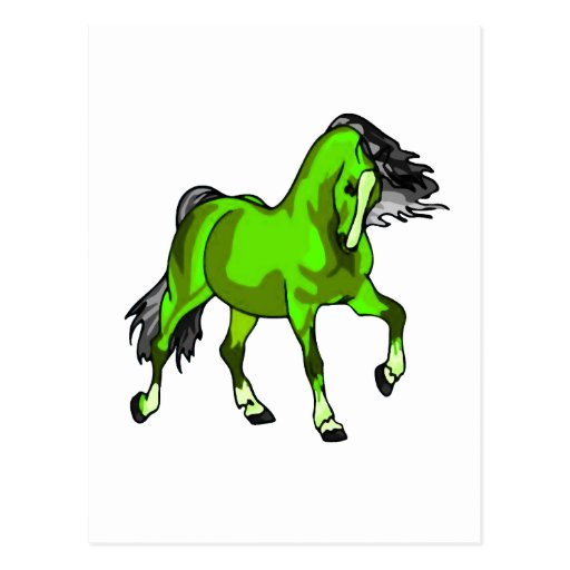 Horse of a Different Colour Postcard
