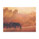 "Horse Point" Horse Landscape Watercolor postcards