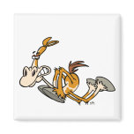 Horse Power cartoon magnet