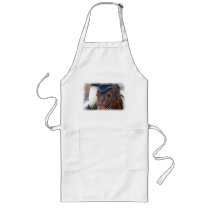 Horse Profile Long Apron