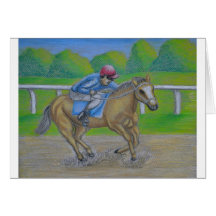 Horse race card