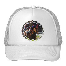 Horse Racing Baseball Hat