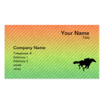 Horse Racing Business Card Templates