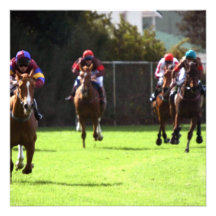 Horse Racing Field Invitations
