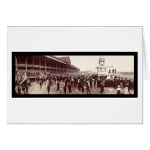 Horse Racing Photo 1902 Card