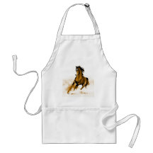 Horse Running Apron