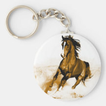 Horse Running Keychains