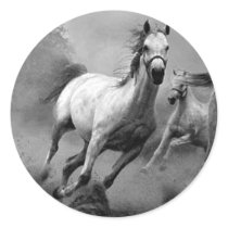 Horse Running Stickers