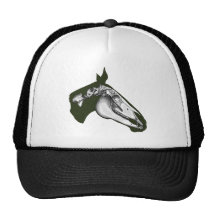 Horse Skeleton Trucker Hats