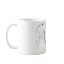 Horse Sketch Coffee Mugs