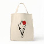 Horse Skull Rose Bags