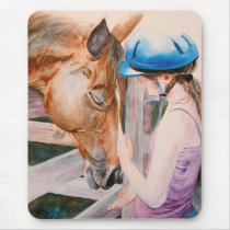 HorseBack Riding Girl and her Horse Animal Lover