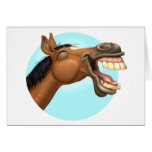Horselaugh Greeting Card