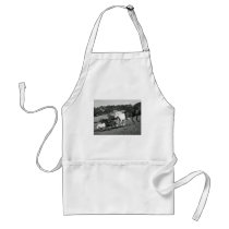 Horses At Play Apron