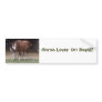 Horses Bumper Sticker