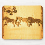 HORSES & BUTTERFLIES Mousepad