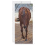 Horses coming home personalized rack card