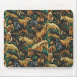 horses delight mouse pad