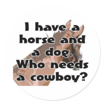 Horse's Head - I have a horse and a dog...