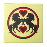 HORSES LOVE DANCE Tile