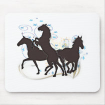 Horses Mouse Mat