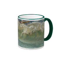 *Horses of Neptune* by Walter Crane Coffee Mug