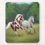 Horses Running Free Mousepad